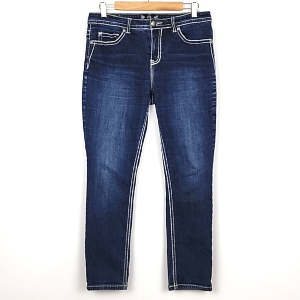 Tru Luxe Jeans Women's Denim  Dark Blue Size 31 / 12